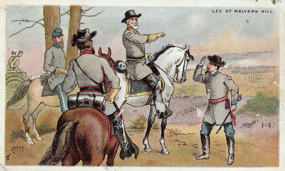 General Lee at Malvern Hill