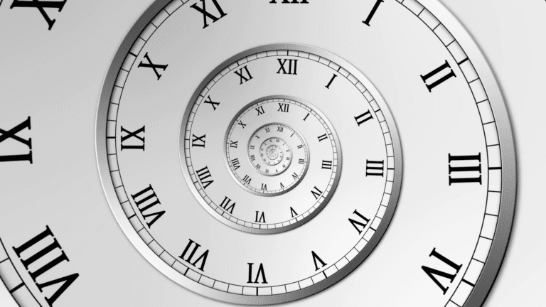 Spiral clock